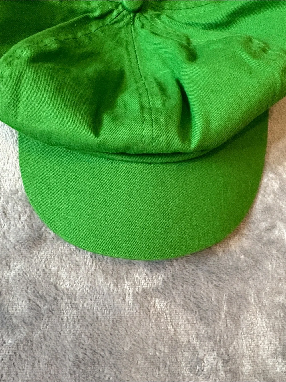 Green Men's Cotton Newsboy Cap - Classic Casual Hat
